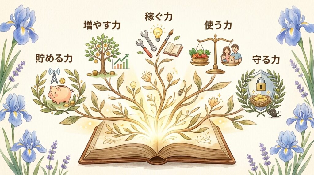 『本当の自由を手に入れる お金の大学』が教えてくれること｜お金に振り回されないための5つの力