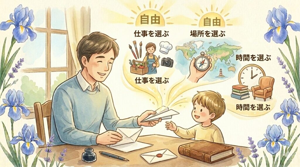 子どもたちへのメッセージ｜お金は“自由に生きるための道具”