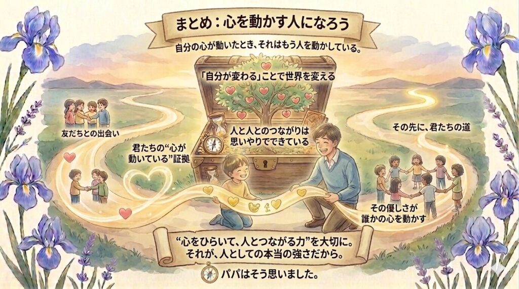 まとめ：心を動かす人になろう