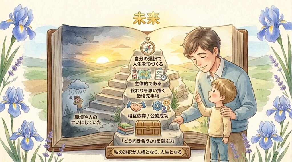 パパが『7つの習慣』から学んだこと｜“人生を変える生き方のヒント”