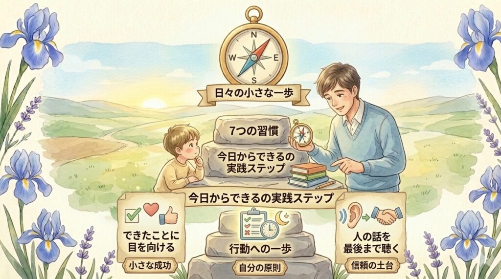 行動への一歩｜今日からできる “7つの習慣の実践ステップ”