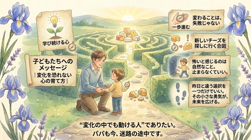 子どもたちへのメッセージ｜変化を恐れない心の育て方
