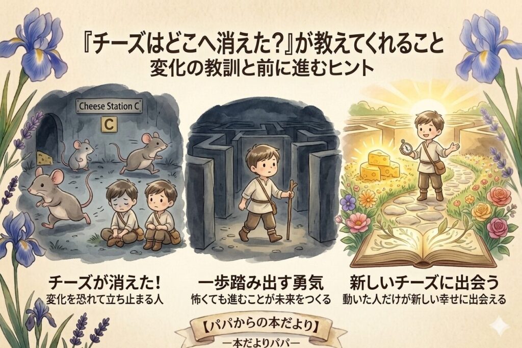 『チーズはどこへ消えた？』が教えてくれること｜変化の教訓と前に進むヒント