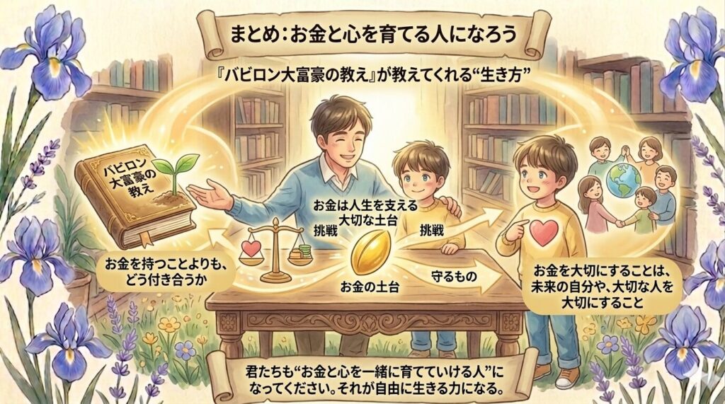 まとめ：お金と心を育てる人になろう