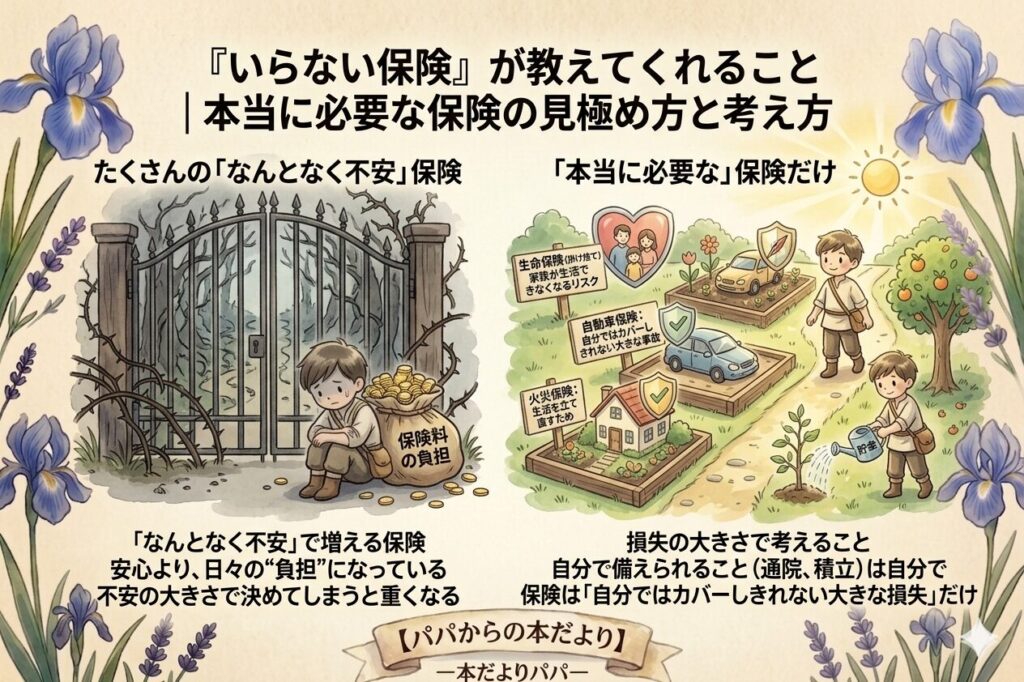 『いらない保険』が教えてくれること｜本当に必要な保険の見極め方と考え方