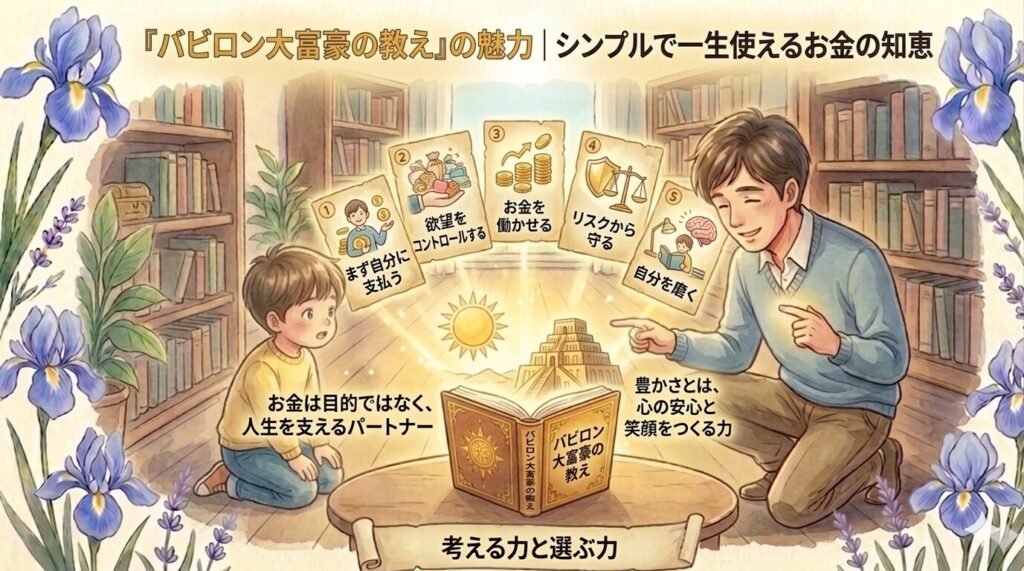 『バビロン大富豪の教え』の魅力｜シンプルで一生使えるお金の知恵が身につく理由
