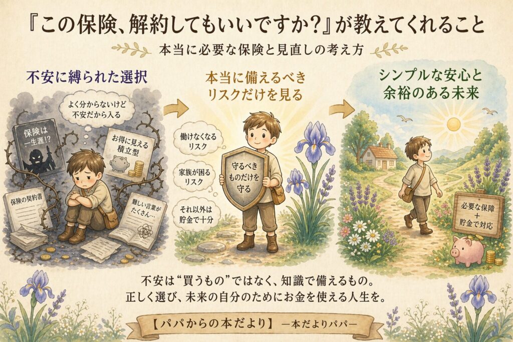 『この保険、解約してもいいですか？』が教えてくれること｜本当に必要な保険と見直しの考え方