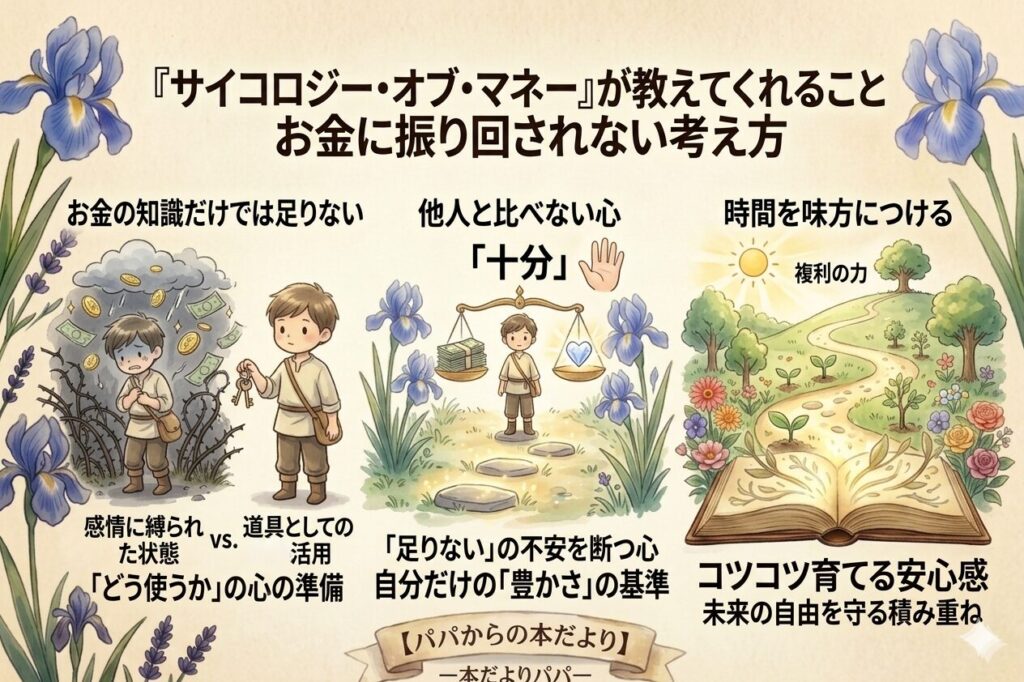 『サイコロジー・オブ・マネー』が教えてくれること｜お金に振り回されない考え方