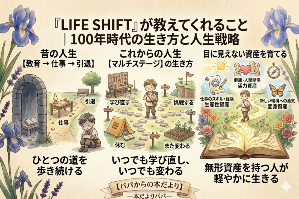 『LIFE SHIFT』が教えてくれること|100年時代の生き方と人生戦略