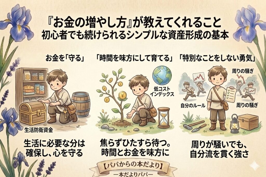 『お金の増やし方』が教えてくれること｜初心者でも続けられるシンプルな資産形成の基本