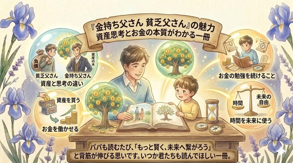 『金持ち父さん 貧乏父さん』の魅力｜資産思考とお金の本質がわかる一冊