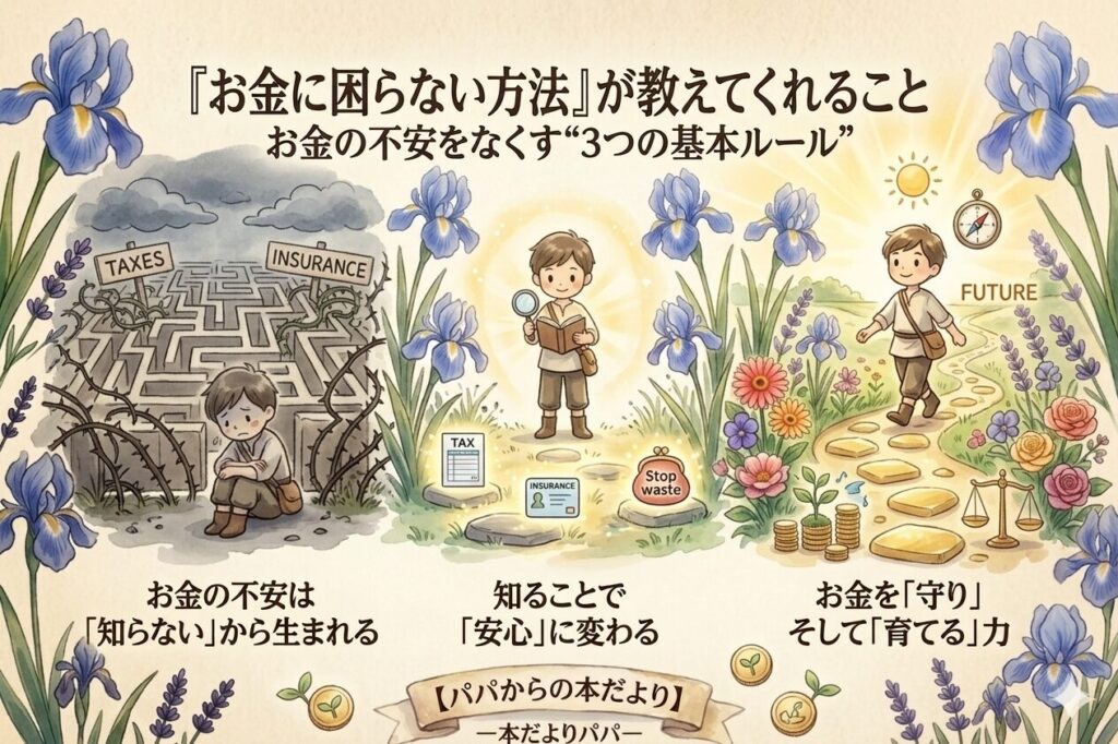 『貯金すらまともにできていませんがこの先ずっとお金に困らない方法を教えてください！』が教えてくれること｜お金の不安をなくす“３つの基本ルール”