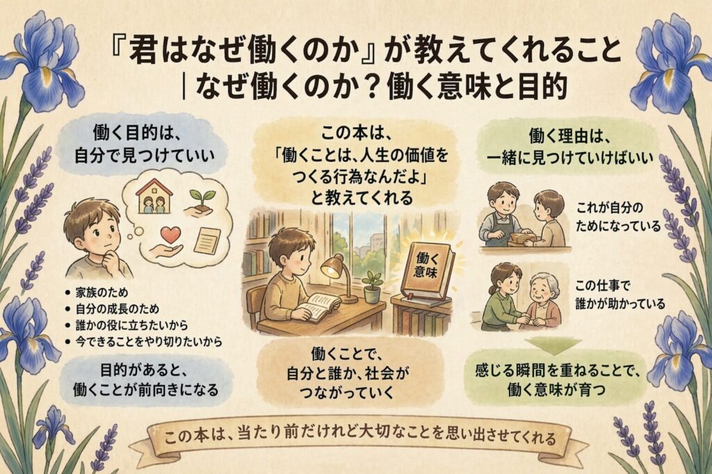 『君はなぜ働くのか』が教えてくれること｜なぜ働くのか？働く意味と目的