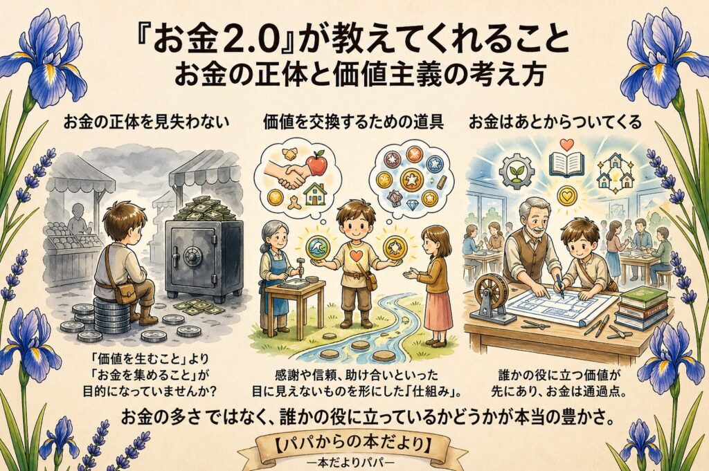 『お金2.0』が教えてくれること|お金の正体と価値主義の考え方