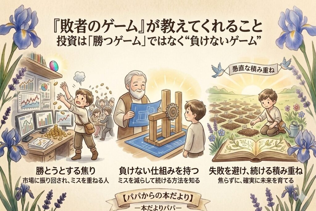 『敗者のゲーム』が教えてくれること｜投資は「勝つゲーム」ではなく“負けないゲーム”