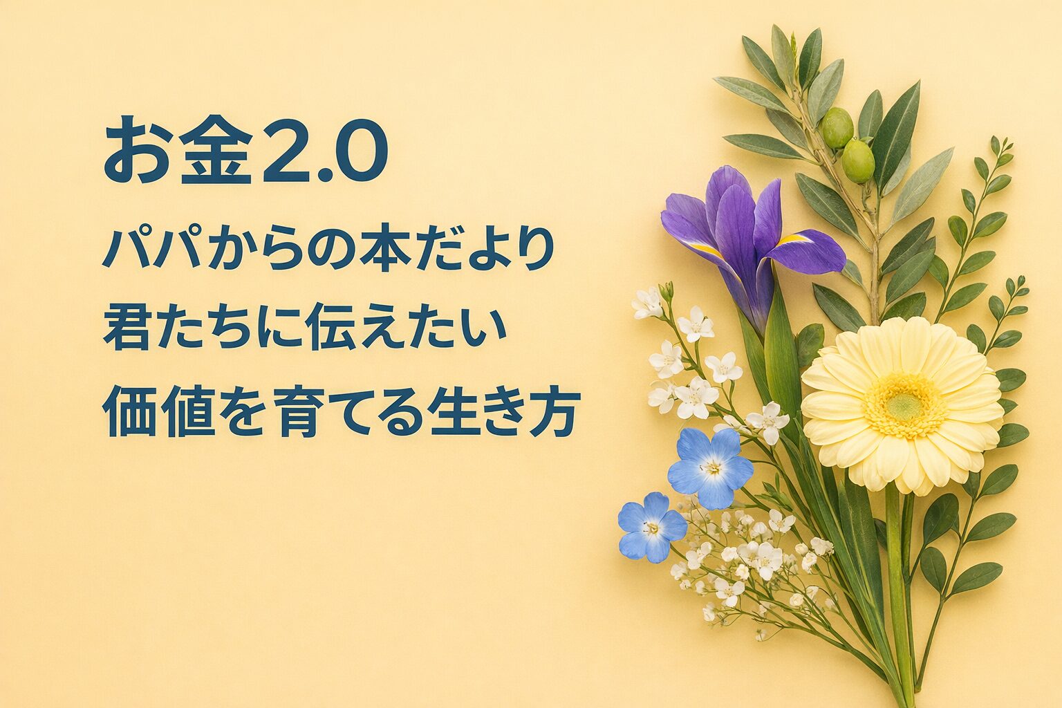『お金2.0 新しい経済のルールと生き方』書評｜パパからの本だより：君たちに伝えたい “価値を育てる生き方”