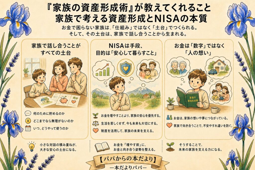 『家族の資産形成術』が教えてくれること|家族で考える資産形成とNISAの本質