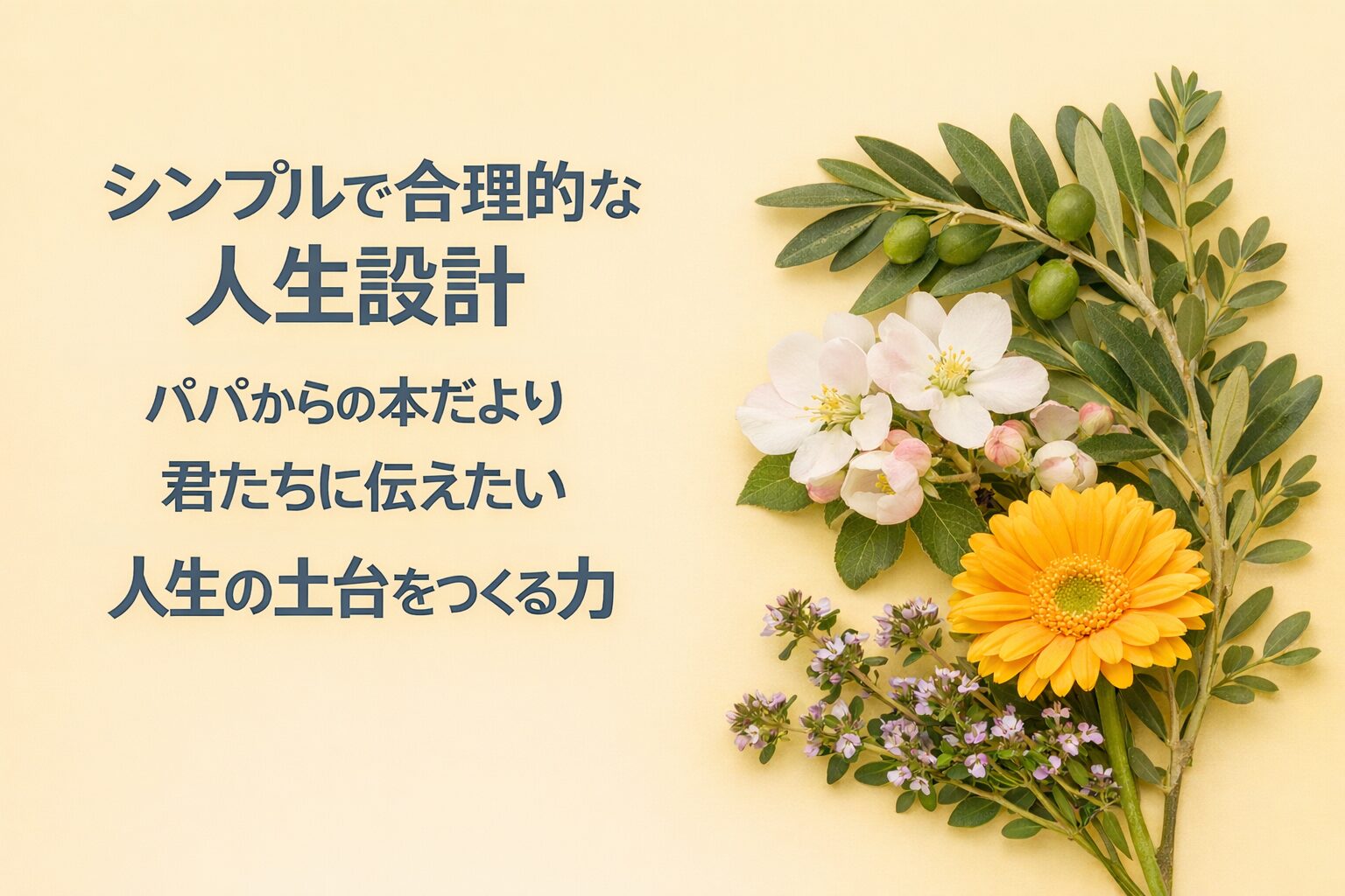 『シンプルで合理的な人生設計』書評｜パパからの本だより：君たちに伝えたい “人生の土台をつくる力”