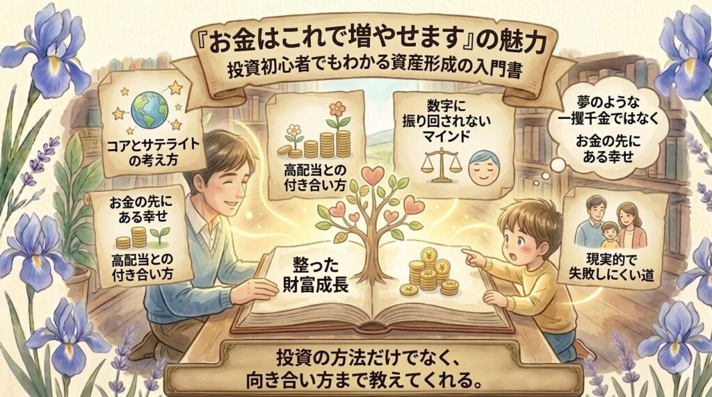 『お金はこれで増やせます』の魅力｜投資初心者でもわかる資産形成の入門書