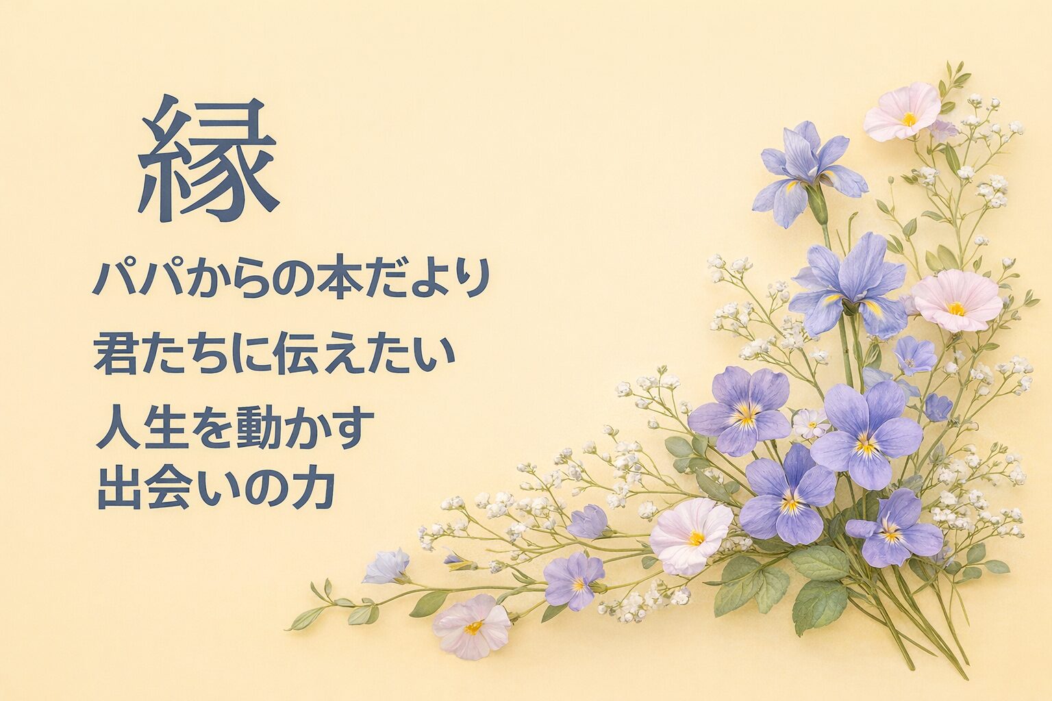 『縁』要約・感想｜“人生を動かす出会いの力”【パパからの本だより】