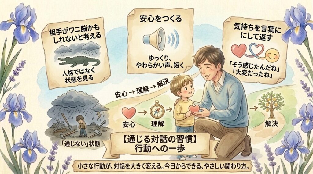 行動への一歩｜今日からできる話が通じるコミュニケーション習慣