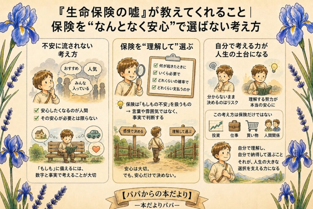 『生命保険の嘘』が教えてくれること|保険を“なんとなく安心”で選ばない考え方