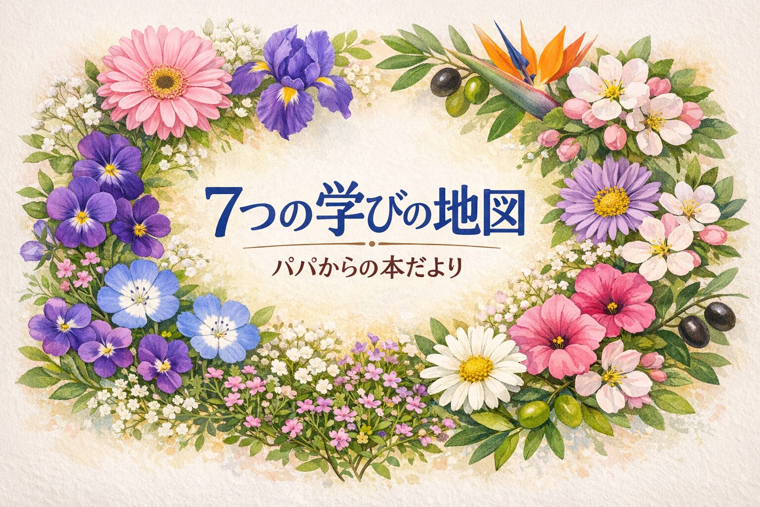 🗺️ パパからの本だより｜7つの学びの地図（7カテゴリーまとめ）