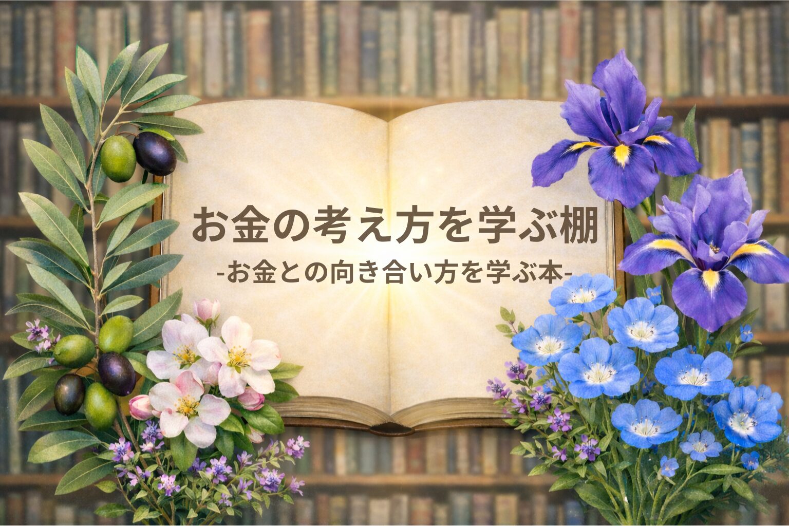 お金の考え方を学ぶ棚｜お金との向き合い方を学ぶ本【パパからの本だより】