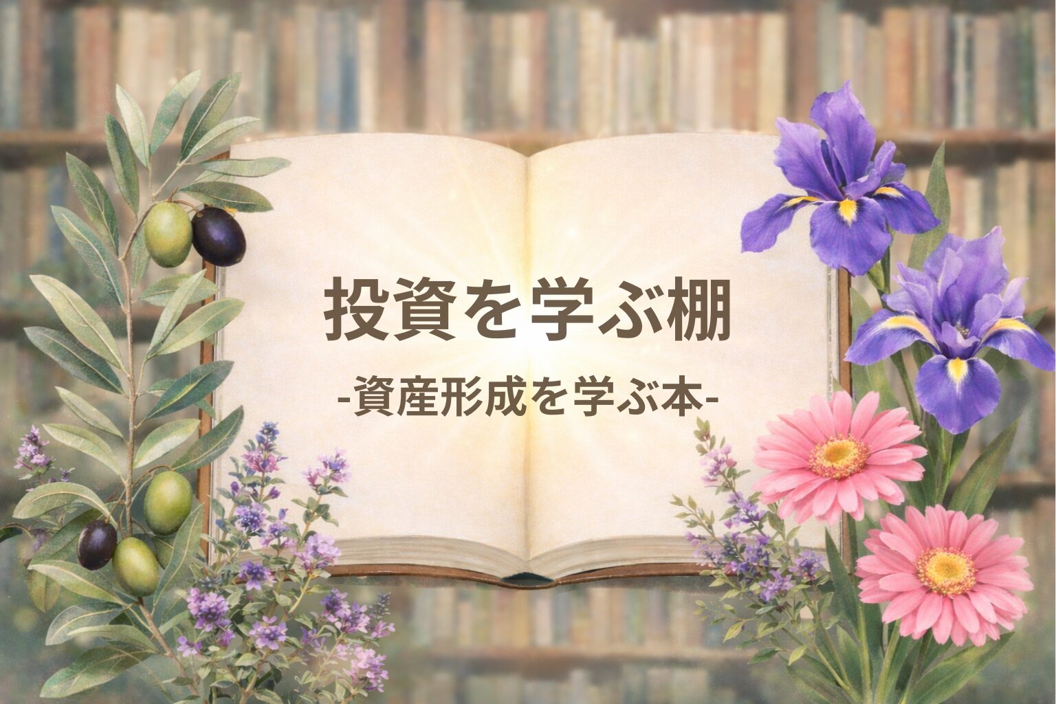 投資を学ぶ棚｜資産形成を学ぶ本