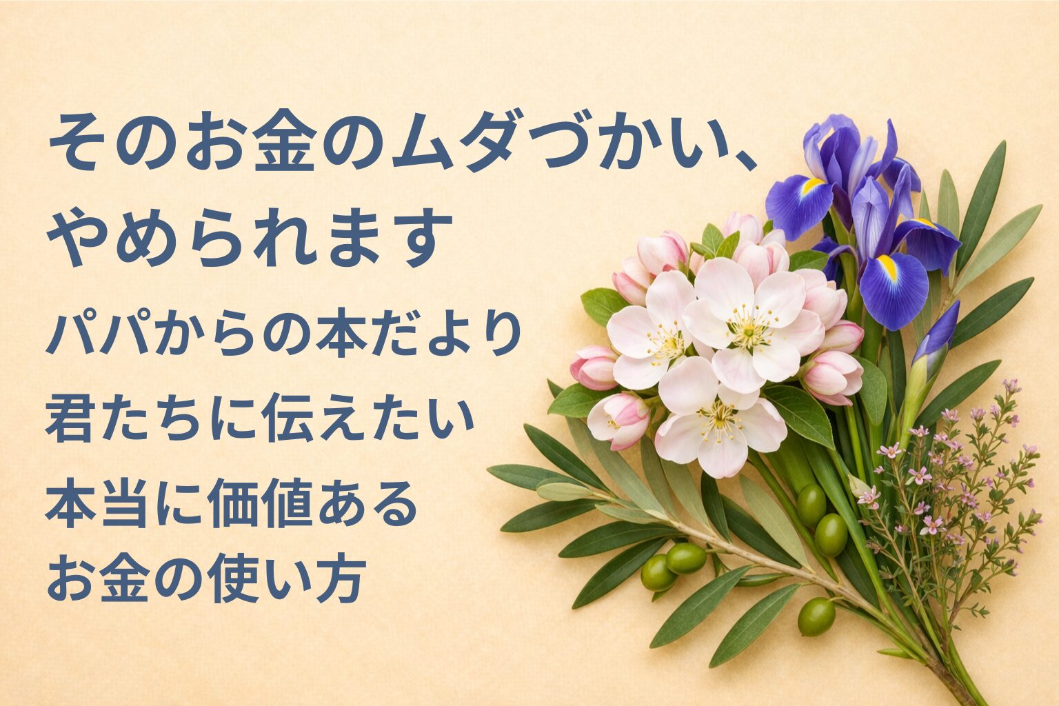 『そのお金のムダづかい、やめられます』要約・感想｜“本当に価値あるお金の使い方”【パパからの本だより】