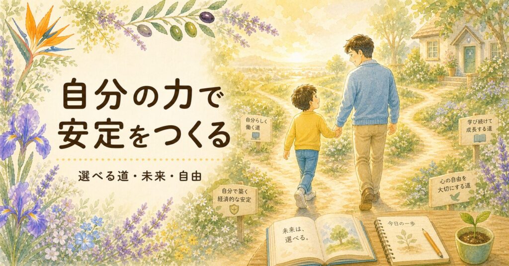 まとめ：本当の安定を、自分の力でつくっていこう