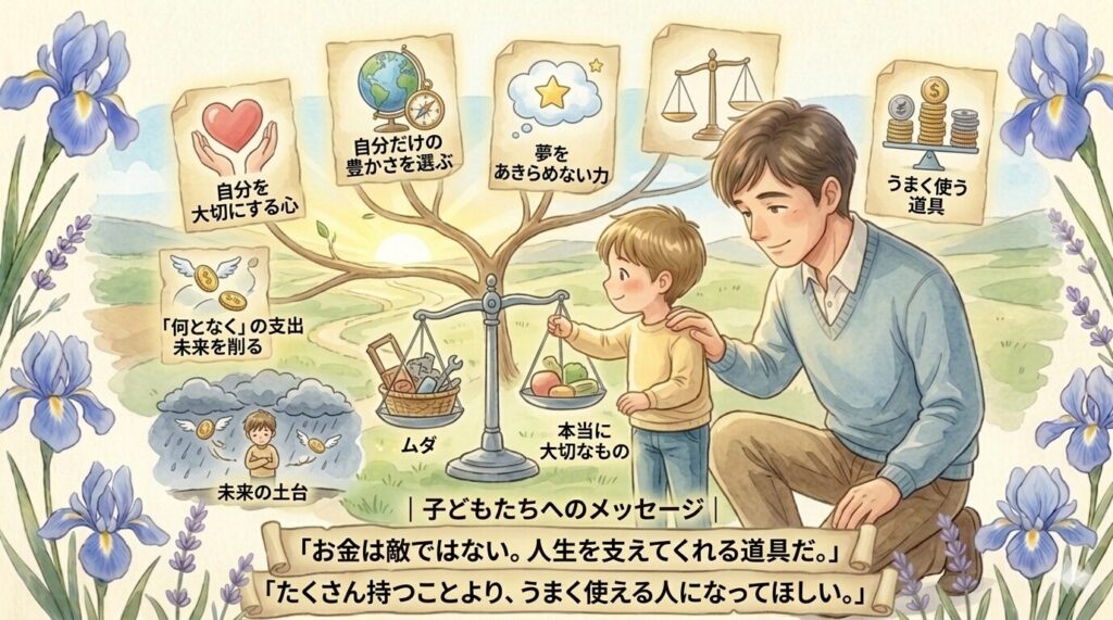 子どもたちへのメッセージ｜お金との向き合い方と“自分らしい豊かさ”の見つけ方