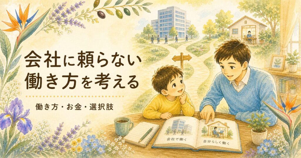 『金持ちフリーランス 貧乏サラリーマン』が教えてくれること｜会社に頼らない働き方とお金の考え方