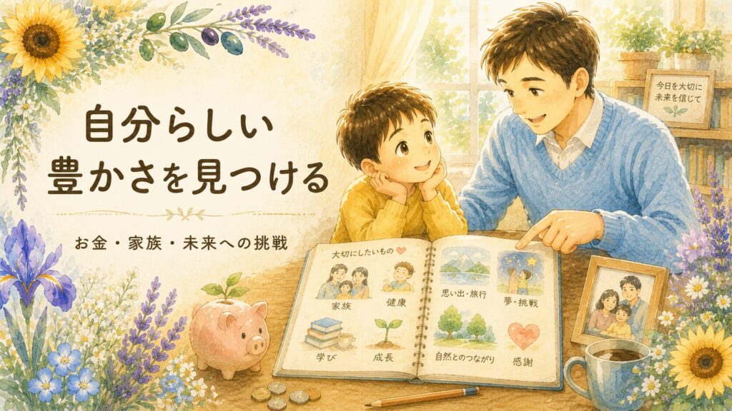 子どもたちへのメッセージ|お金との向き合い方と“自分らしい豊かさ”の見つけ方