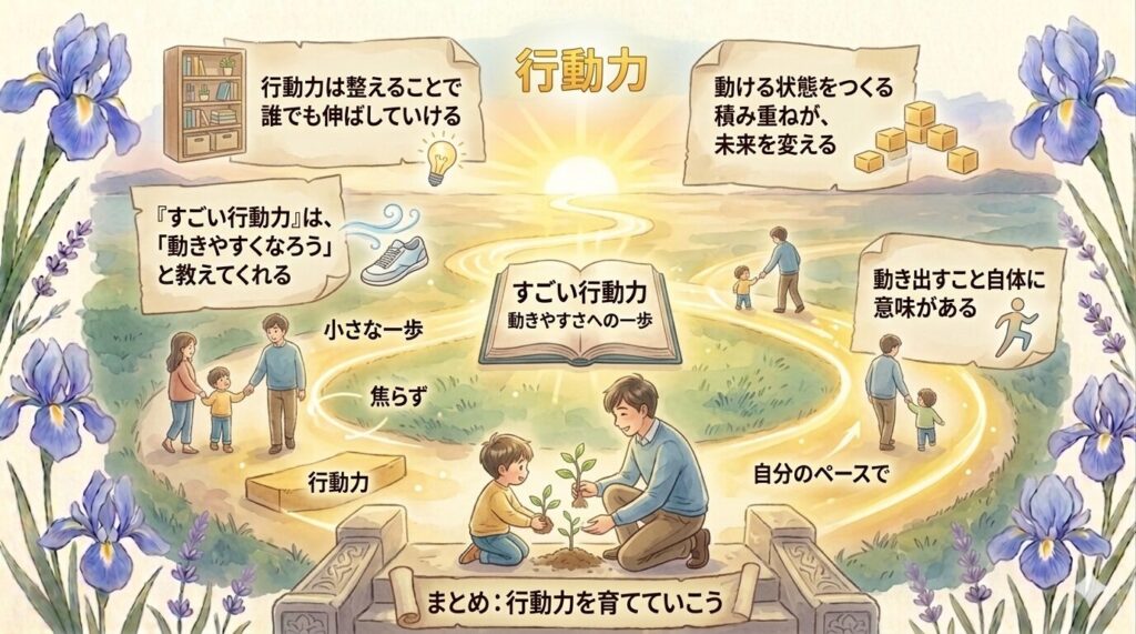 まとめ：行動力を育てていこう