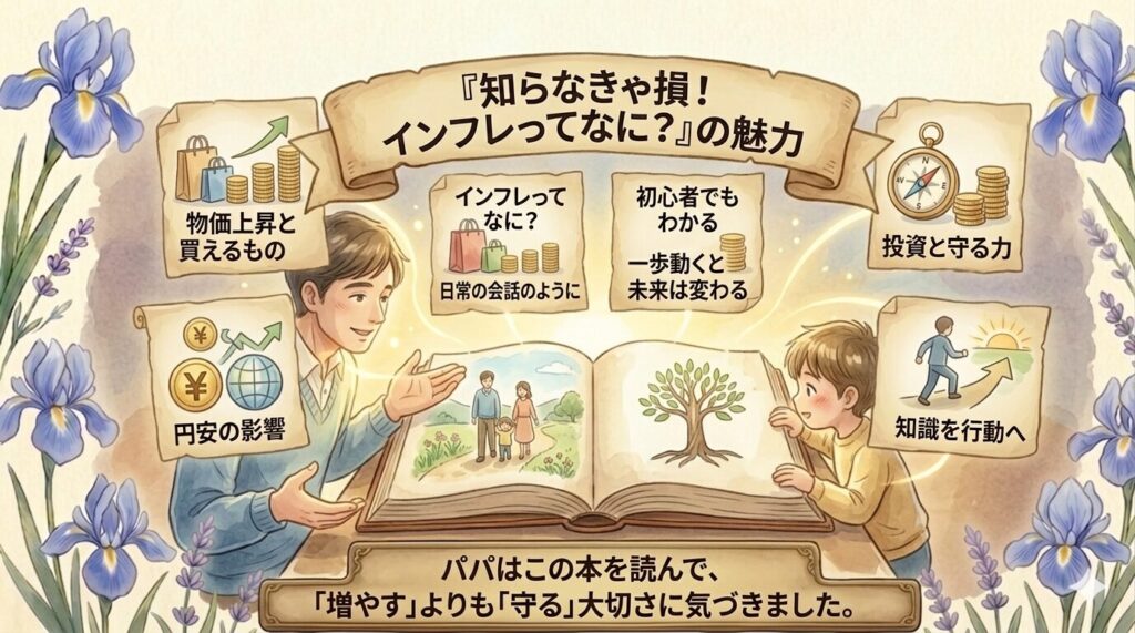 『知らなきゃ損!インフレってなに?』の魅力|初心者でもわかるインフレとお金の基本
