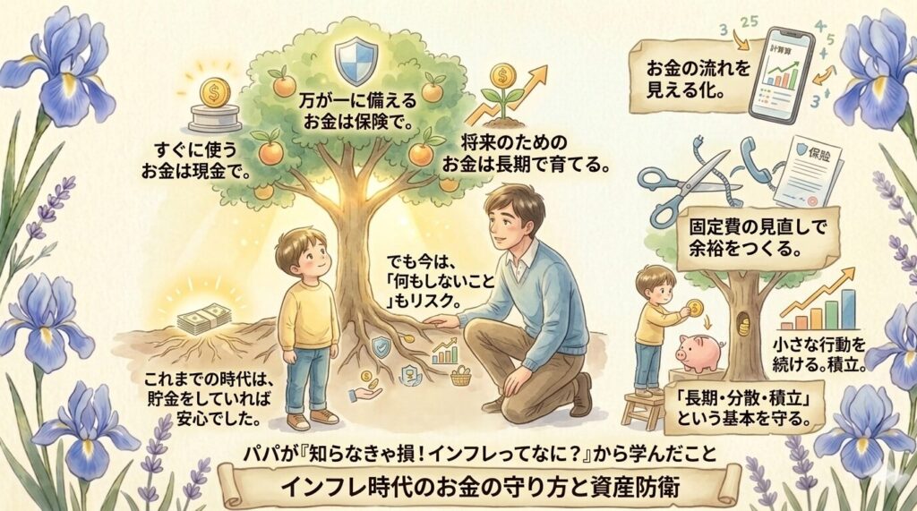 パパが『知らなきゃ損!インフレってなに?』から学んだこと|インフレ時代のお金の守り方と資産防衛