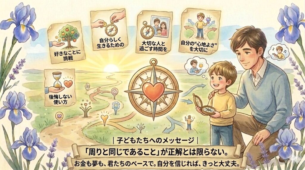 子どもたちへのメッセージ｜お金と生き方の大切な考え方