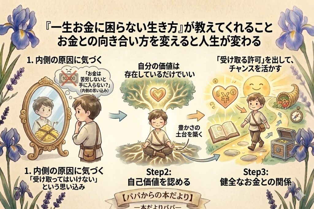 『一生お金に困らない生き方』が教えてくれること｜お金との向き合い方を変えると人生が変わる